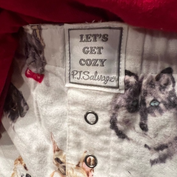 PJ Salvage Pajamas Think Pawsitive 2 PC Shorts Set - Picture 3 of 14